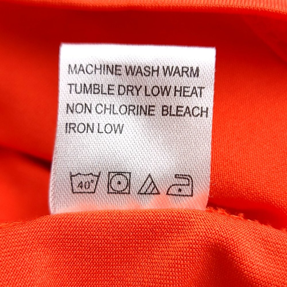 Tail Colorblock Racerback Tank Top Womens Orange Pink White Mesh Shelf Bra M - Picture 6 of 6